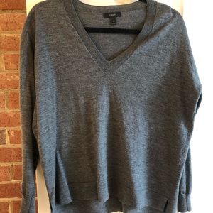 Grey J.Crew sweater